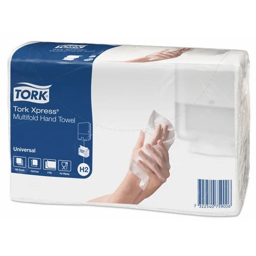 Håndtørkpapir foldet H2 Tork Xpress standard