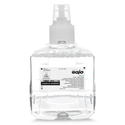 Gojo® uparfymert mild skum håndsåpe (LTX-12™/1200ml)