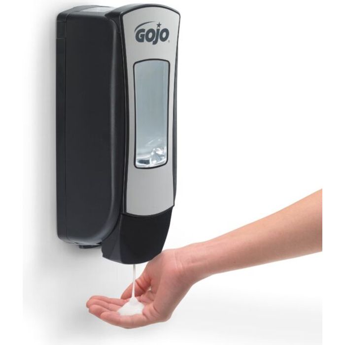 Gojo® ADX-12™ dispenser 1250ml, krom/svart